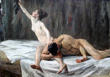  Samson Tableaux - Samson et Delilah Max Liebermann impressionnisme allemand